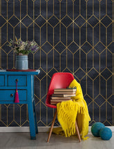 Art Deco Geometric Vintage  Wallpaper